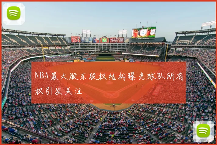 NBA最大股东股权结构曝光球队所有权引发关注
