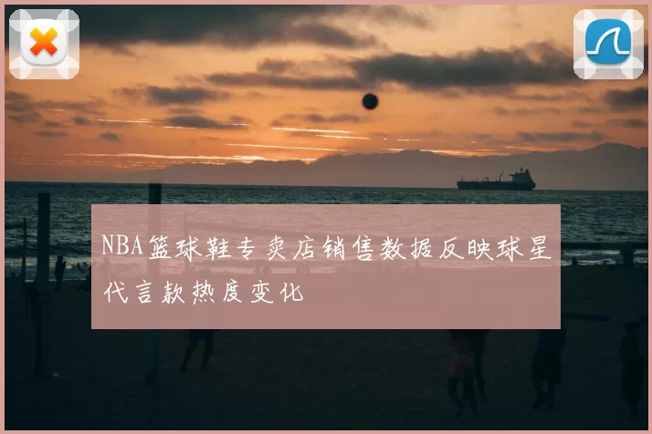 NBA篮球鞋专卖店销售数据反映球星代言款热度变化